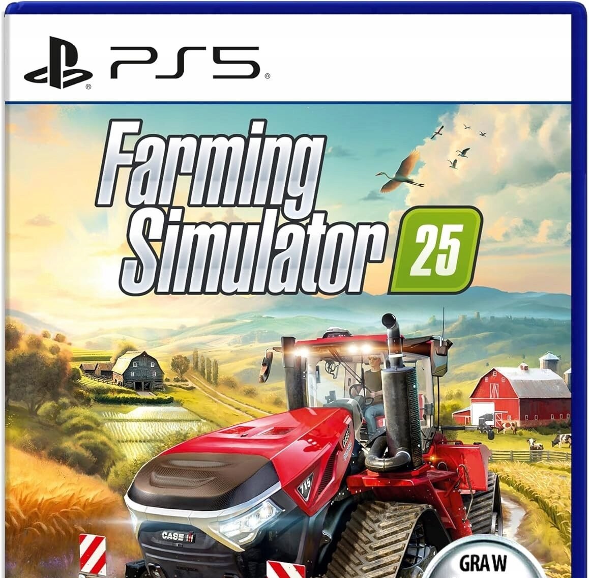 FARMING-SIMULATOR-25-Symulator-Farmy-2025-MacDon-Pack-PS5-Plyta